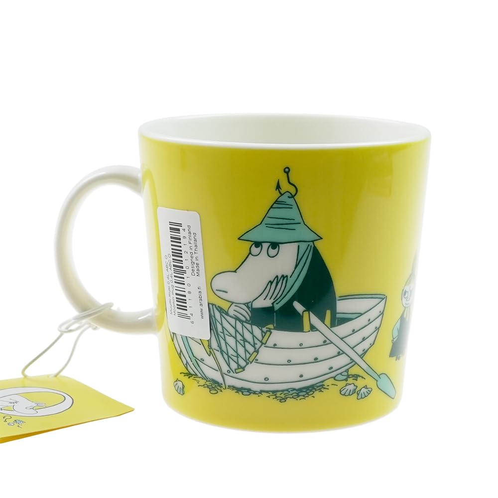 Arabia Moomin Alphabet Mug 400ml "O" [Used]