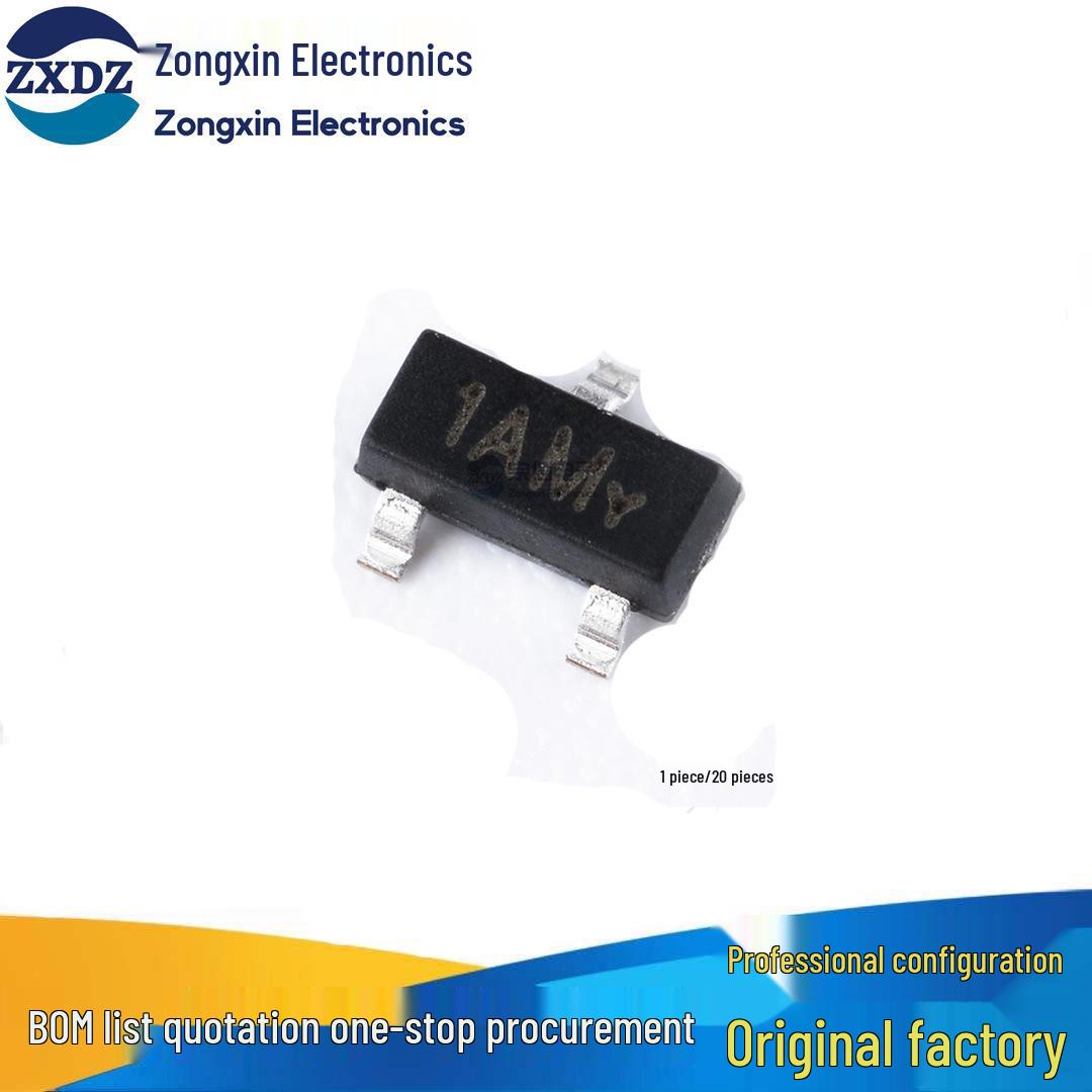 

Original MMBT3904 NPN Transistor 1AM SOT-23 40V 0.2A Surface Mount, Pack of 20.