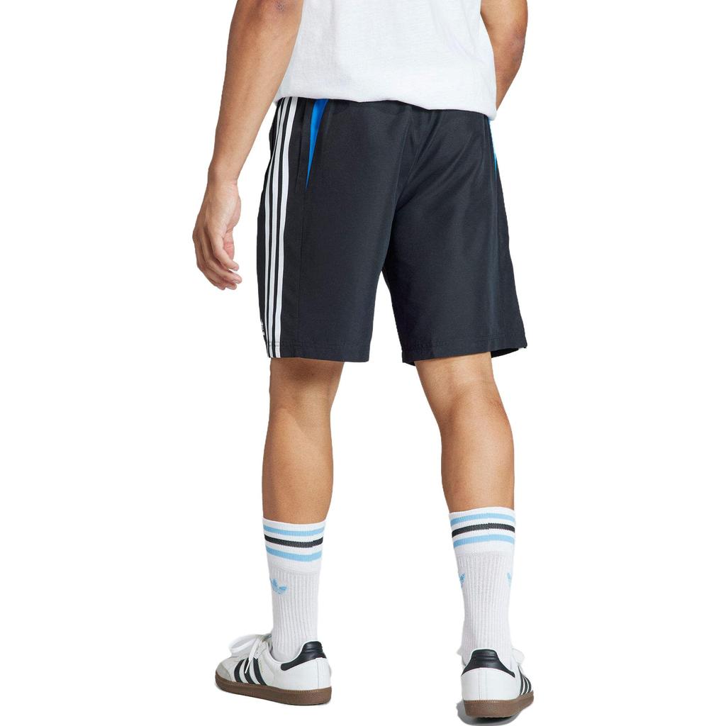adidas Originals Trefoil Solid Stripe Casual Shorts Men Bottoms Black IW3645
