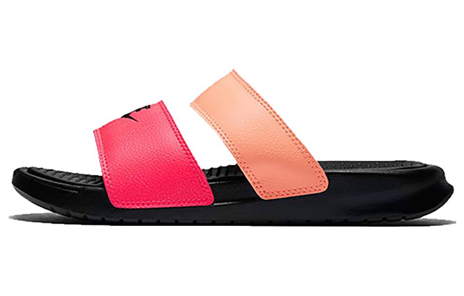Nike Benassi Duo Ultra Slide Racer Pink Sunset Glow Women s 819717-602 36.5