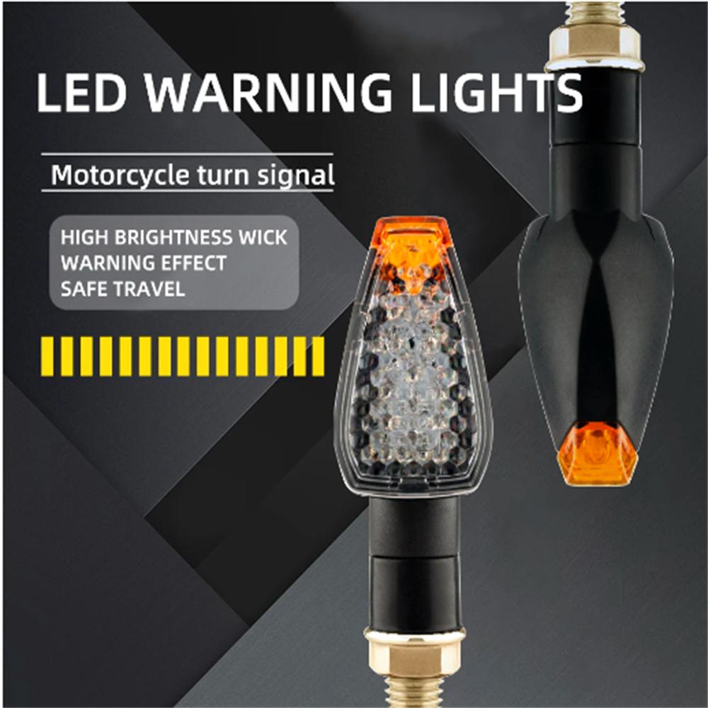 2KS Univerzálne 12V Blikajúce Smerovky Motocyklové LED Svetlá Zadný Blinker Indikátor Koncové Svetlo Pre Cafe Racer Honda BMW Yamaha