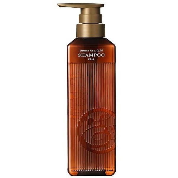 POLA Aroma Esse Gold Shampoo N Conditioner Body Soap 3-piece Set 470ml Black