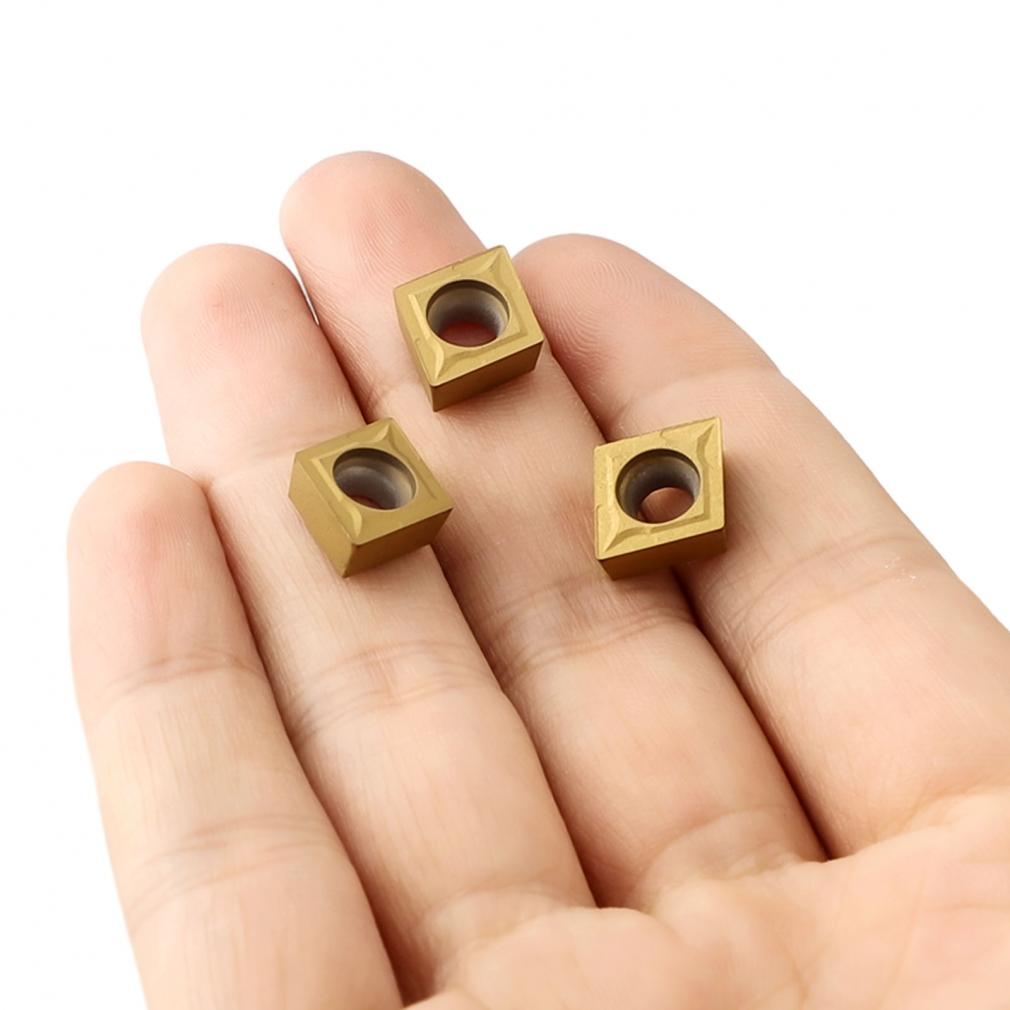 AU 10 STÜCKE CCMT09T304 VP15TF Hartmetalleinsätze CCMT 09 T3/CCMT32.51 Einsatzsatz