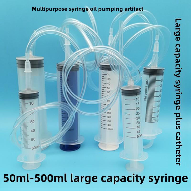 Strzykawka z gwintowanym ustnikiem z rurką igłową i dozownikiem kleju, 50 ml/100 ml/150 ml