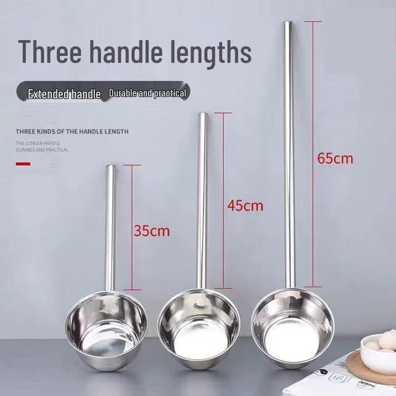 LETGANT Stainless Steel Long Handle Ladle