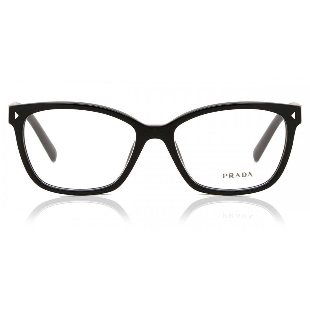 

Prada Pr 15zv 1ab1o1 Women Eyeglasses Black/55-16-145