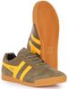 Gola Harrier Suede Sneakers (CMA192) Rhino/off-white/navy
