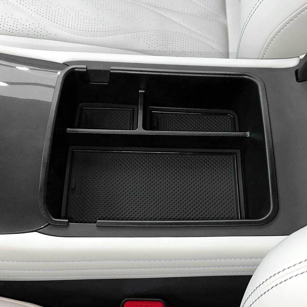 For BYD Seal 06GT 2025 TPE Center Console Armrest Storage Box Tray Organizer Car Interior Accessories Black