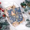 1PC 43x300cm Christmas Gift Wrapping Paper Santa Claus Xmas Tree Gift Packaging Paper DIY Craft Xmas New Year Decorative Paper