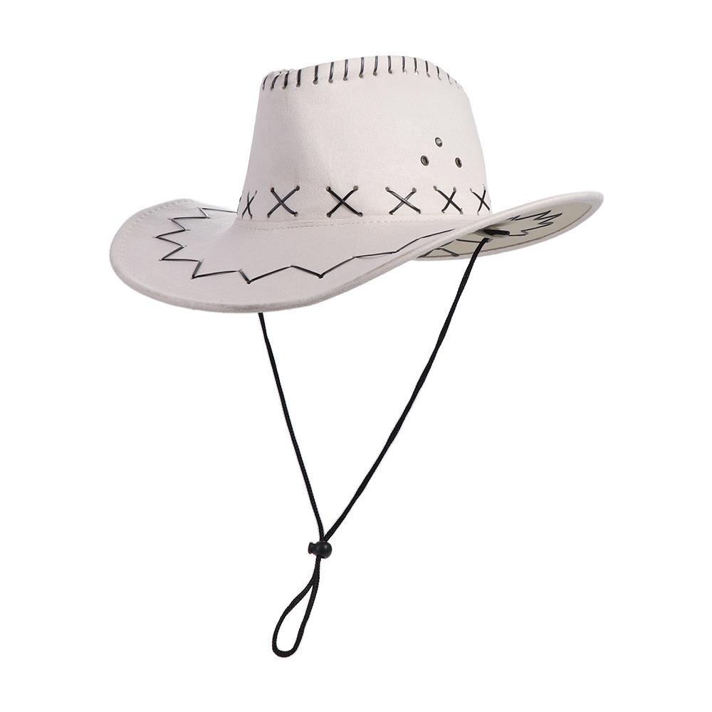 

Adjustable Leisure Girl Cap Sunshade Visor For Women Men Western Cowboy Hat Cowgirl Hat Knight Hat Sun Hat бежевый