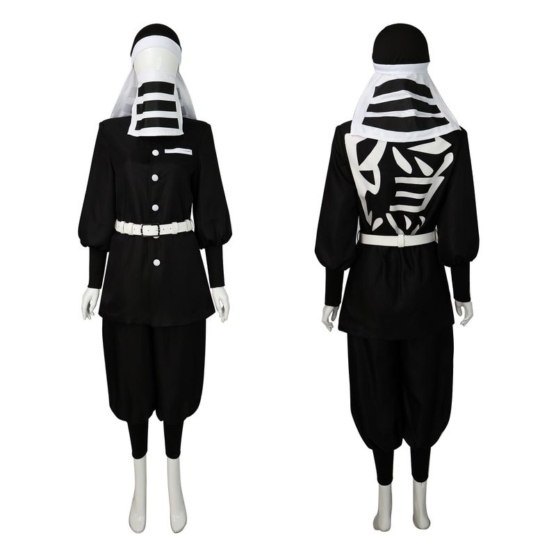 New Demon Slayer: Kimetsu No Yaiba Kamado Cosplay Costume Shinazugawa Sanemi Cosplay Outfit Logistics Team Cosplay