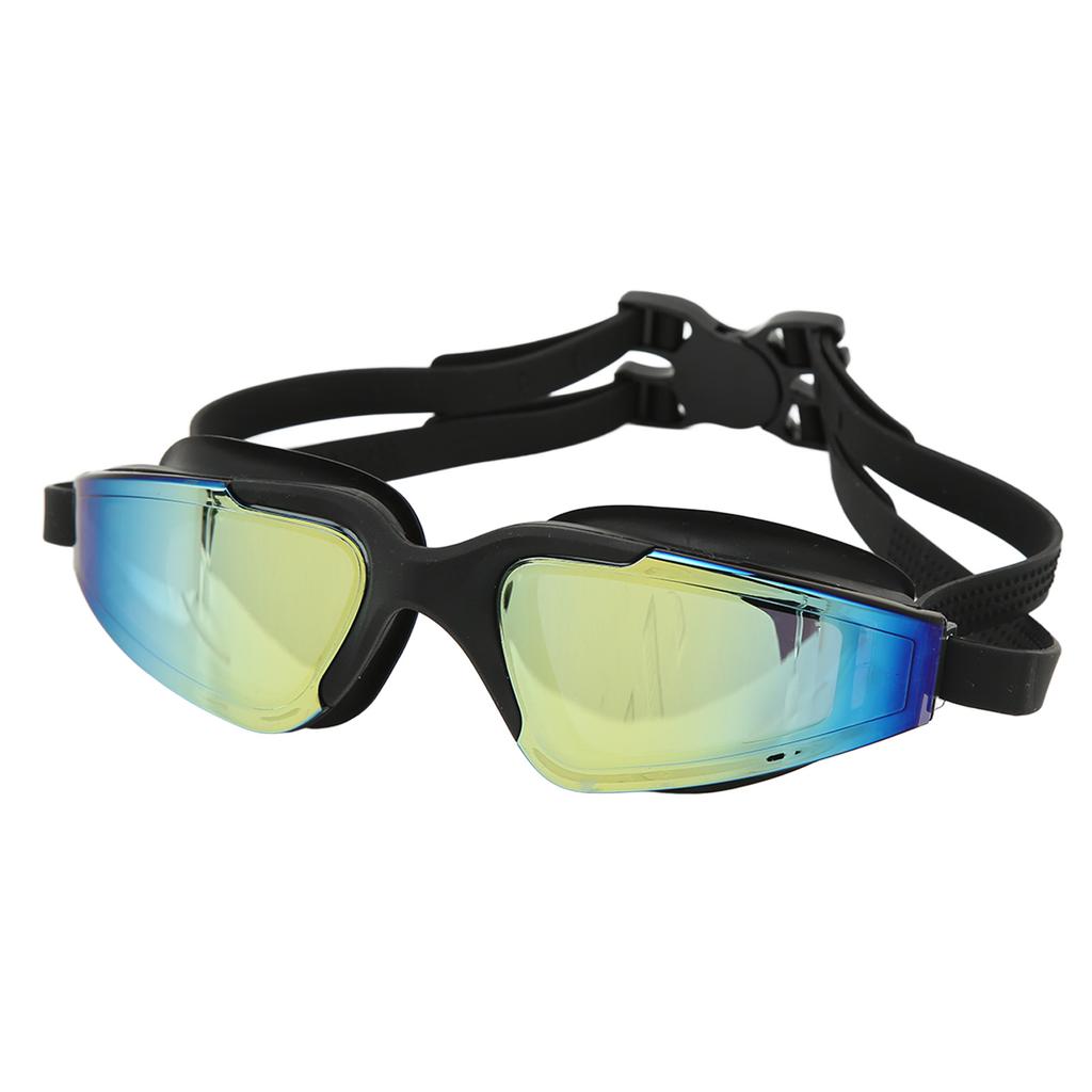 Swimming Goggles Fogproof HD Waterproof Silicone Wide View Swim Glasses for Adults Children