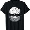 Michigan Vintage Roots Outdoors Souvenir T-Shirt
