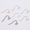 100pcs/lot 21*16mm Earring Hooks Findings Ear Hook Earrings Clasps For Jewelry Making DIY Earwire Supplies