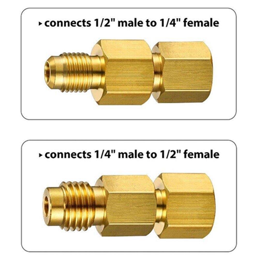 Replacement R12 To R134A Adapter Connector Fittings