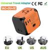 USB Port Universal Travel Plug Adapter EU/UK/US/AU Socket Adapter  International Tourism