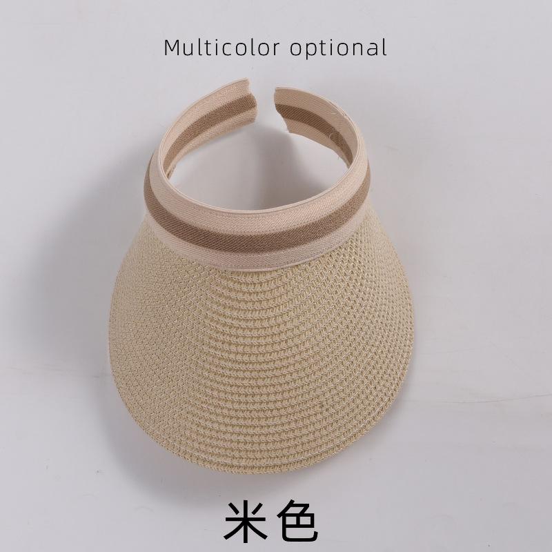 Women's Straw Hat Summer Sun Shading Hat Sun Shading Hat Tourism Vacation Beach Beach Hat