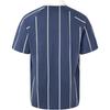 Adidas Striped Short Sleeve Polo Shirt Men Tops Ink-Blue Han-Jade-White JC5745