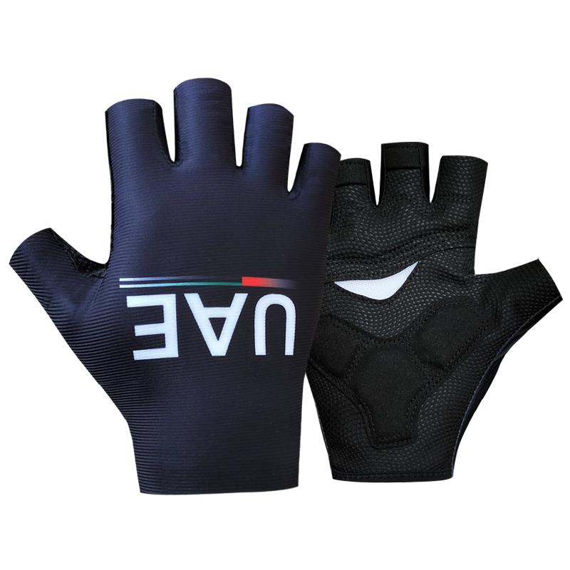 Pro Team 2026 Breathable Cycling Gloves UAE ITALY Road Bike Gloves Men Sports Half Finger Anti Slip MTB Bicycle Glove
