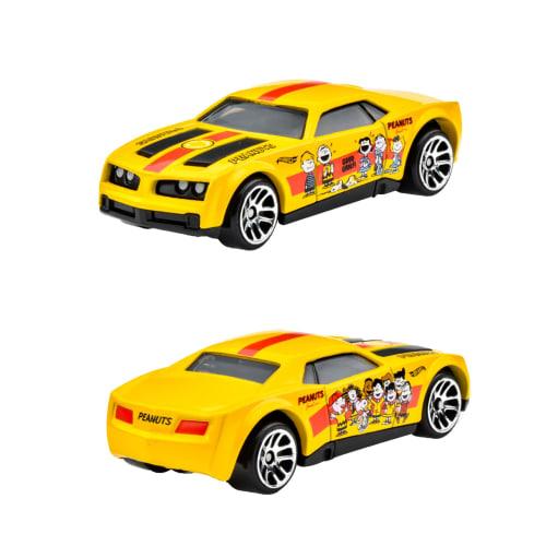 Hot Wheels Entertainment Theme Assortment - Peanuts Vehicle Toys, Mini Cars, 10-Car Box, Ages 3+, Multi-Purpose, 987H-GDG83