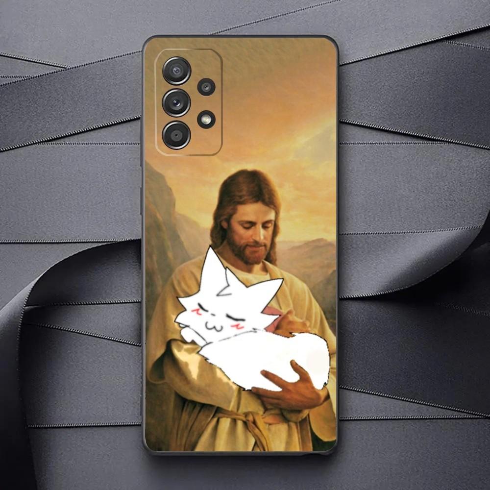 

Cute Boykisser Phone Case For Samsung Galaxy A13,A21s,A22,A31,A32,A52,A53,A71,A80,A91 Soft Black Phone Cover Samsung a535g