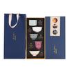 Five famous kiln teacups, master cups, personal high-end Kung Fu tea cup sets, gift boxes for customers