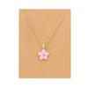 Elegant Cherry Pendant Necklace Dainty Alloy Chain Jewelry with Adjustable Length for Daily Wear and Special Occasions