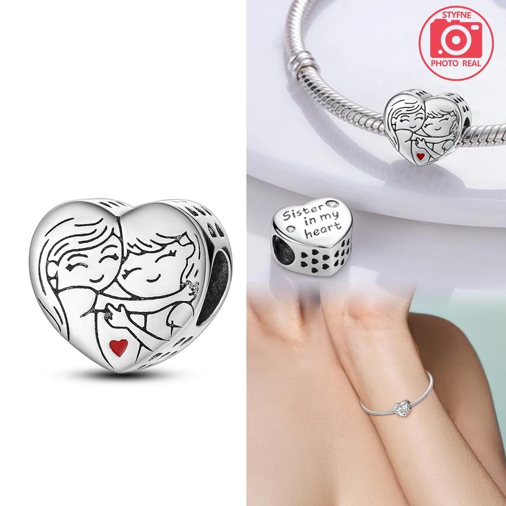 copper Colors Charm Bead Charms Couple Pendants for Dangle Pendant Bead Jewellery Bead Charms New Gifts for Women