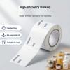 Rotating Self-Adhesive Kitchen Food Label Stickers, 2.5×5cm, 250/Roll Refrigerator Labels