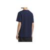 Adidas Camo Logo T-Shirt Comfortable Fashion Simple Versatile Solid Color Short Sleeve T-Shirt Men Tops Deep-Indigo KC3371