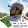 3D Printed Golf Tee Hat Brim Clips Holds 5 Golf Seats Holder Caps Clip Tee Organizer Clamp Creative Sport Accessories for Golfer