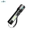 Lilang White Laser Zoomable Tactical Flashlight with COB Warning Light