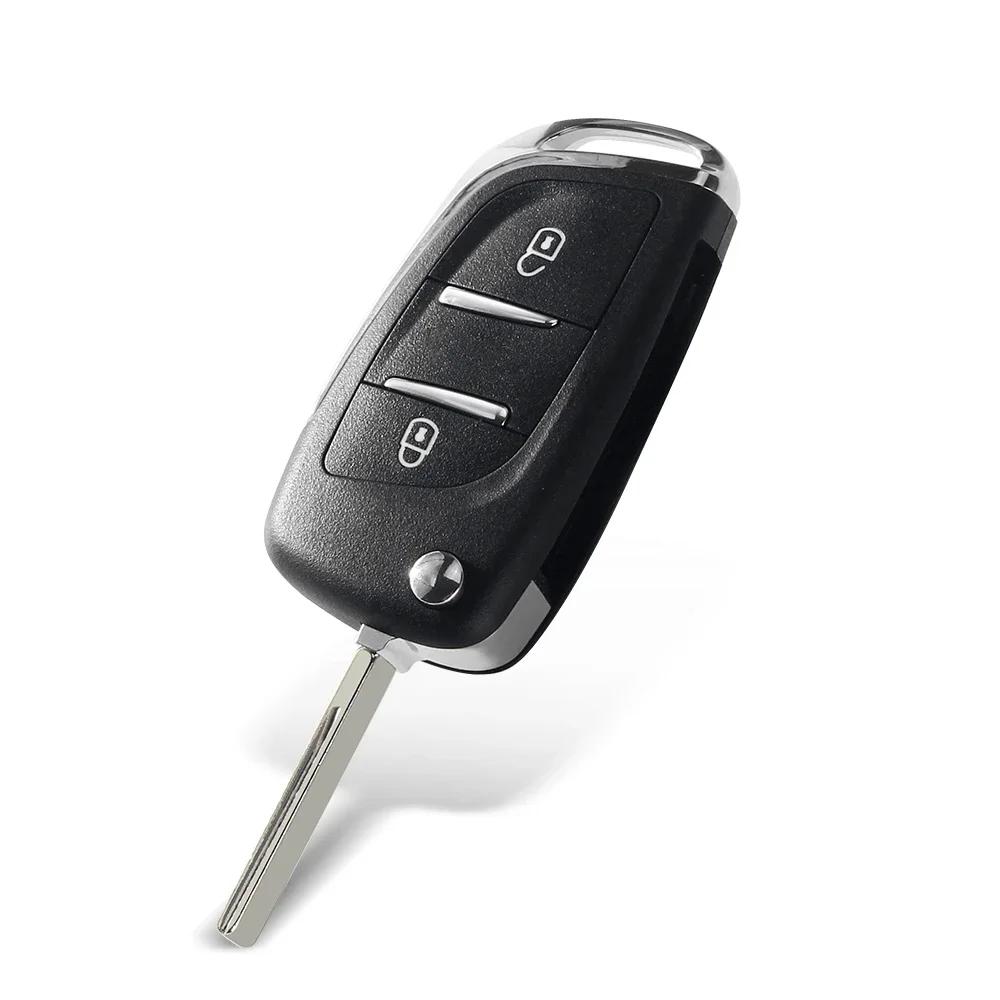 Für Peugeot 306 407 807 Partner Für Citroen C2 C4 C5 Berlingo Xsara Picasso Ce0523 Ce0536 Klappschlüssel Autoschlüssel Hülle Va2/Hu83