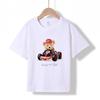 XH14 MINISO 2026 Summer New Printed Cotton Round Neck T-shirt for Children Aged 1-16, Boys and Girls