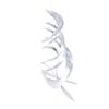 Spiral Shape Hanging Reflective Bird Scare Repellent Rods for Garden Yard
