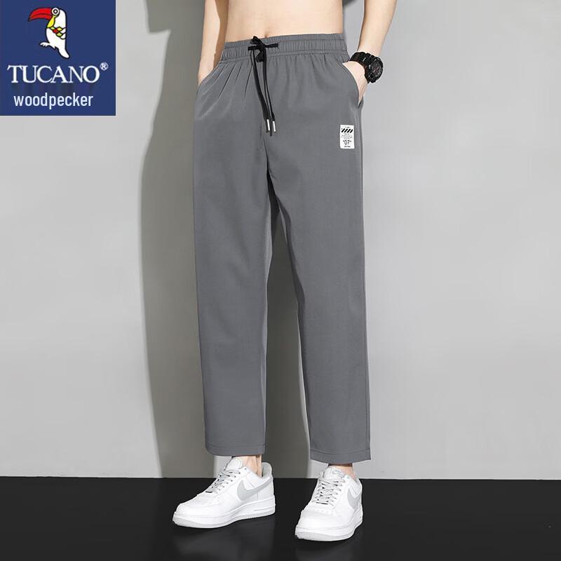 TUCANO Men s Summer Ice-Feel Straight Casual Pants 3XL