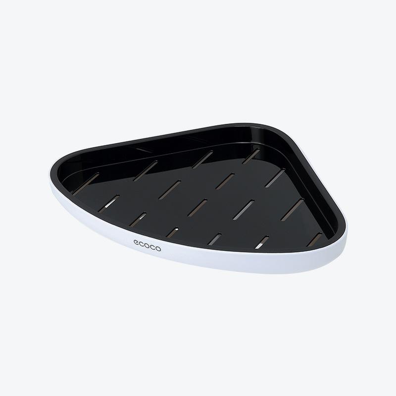 Bathroom Triangular Shower Shelf Corner Bath Storage Holder Organizer Rack