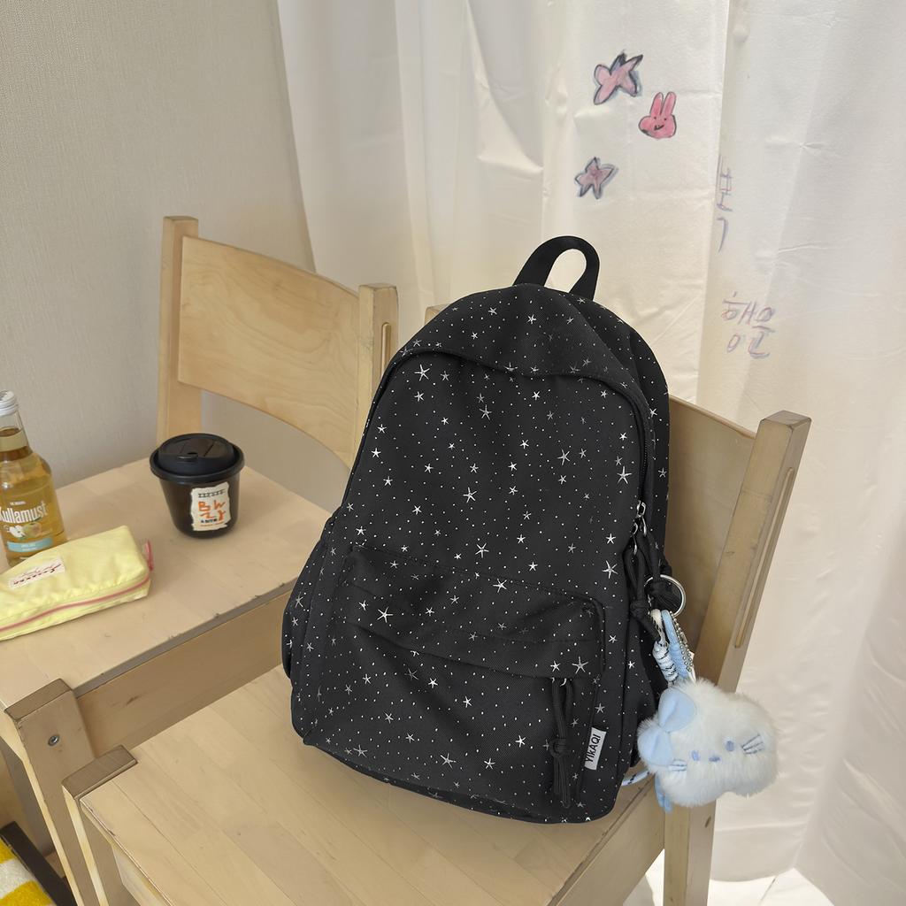 Schoolbag Casual Gypsy backpack for men and women Large capacity Japanese small fresh schoolbag for women New simple and fashionable junior high