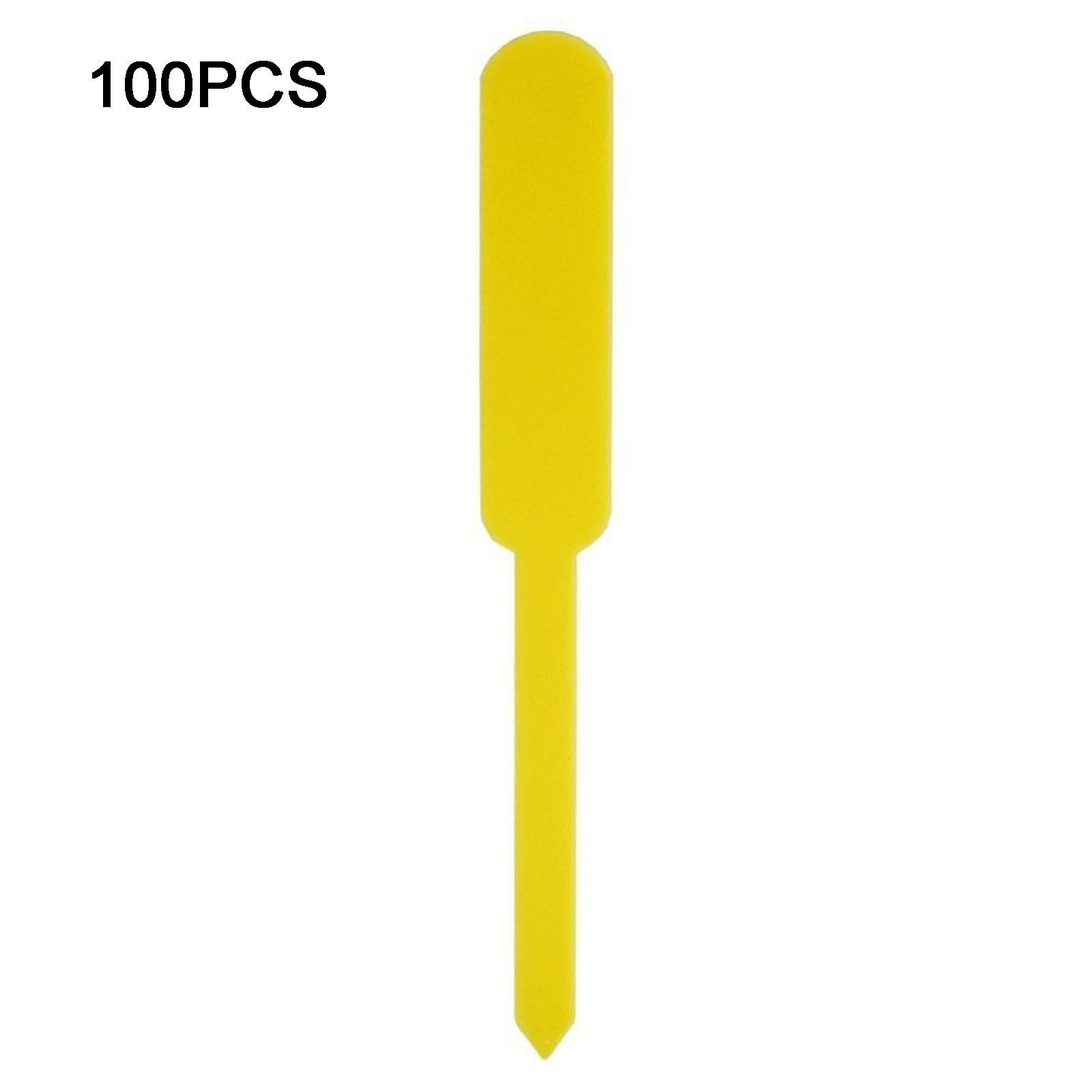 

Бирки для растений Садовые этикетки для растений Многоразовые Водонепроницаемые жёлтый