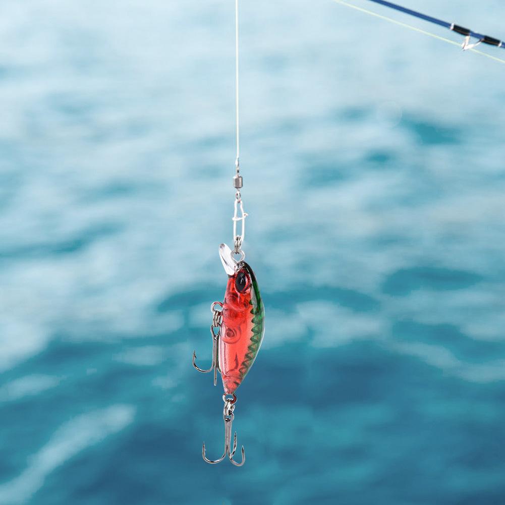 5PCS ABS Mini Minnow Lifelike Artificial Hard Bait Fishing Lures Fish Tackle Accessory