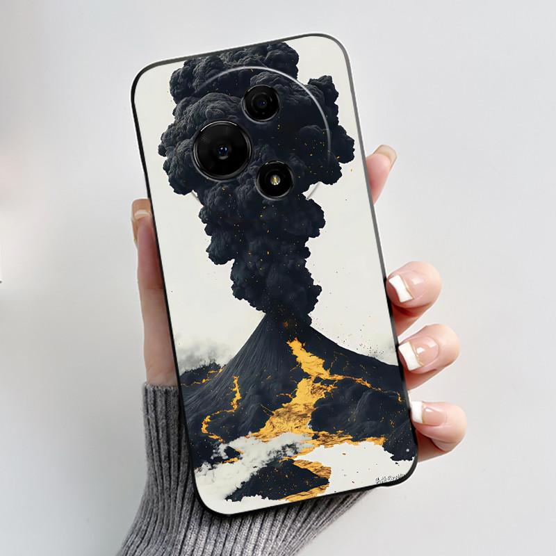 Casing For TCL 60 NxtPaper 4G / TCL 60 SE NxtPaper Case Luxury Dragon Cute Cool Boys Girls Black Matte Soft Silicone Back Cover