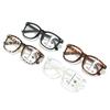 Women's Retro Square Multifocal Anti-Blue Light Reading Glasses for Distance and Near Vision