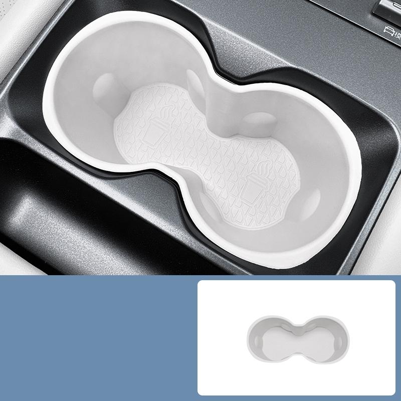 For BYD Yuan Pro Yuan UP EV 2024 Car Silicone Wireless Charging Anti-slip Mat Center Control Cup Slot Box Auto Accessories
