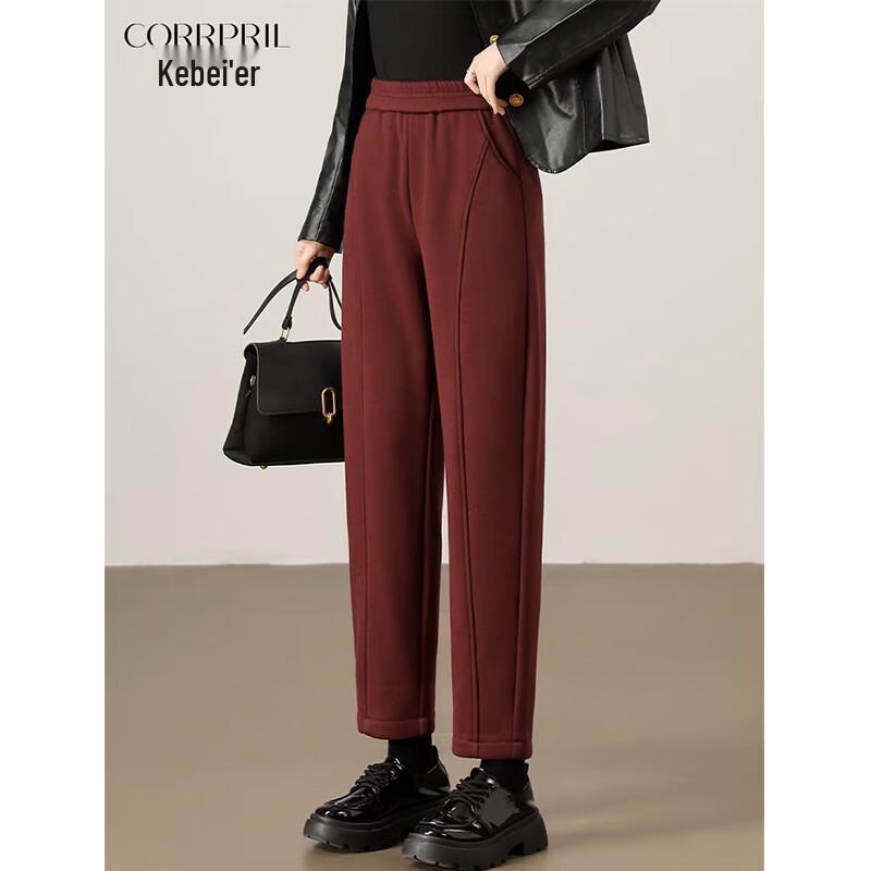 

Kebeier Stylish High-Waist Casual Pants XL