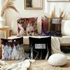 Band R-Radiohead OK Computer Cushion Cover Car Throw Pillow Case For Sofa Car Christmas Gift 40x40cm 45x45cm