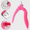 Professional Nail Art Clippers Special Type U False Tips Edge Cutter Manicure Adjustable Stainless Steel Nail Art Tool