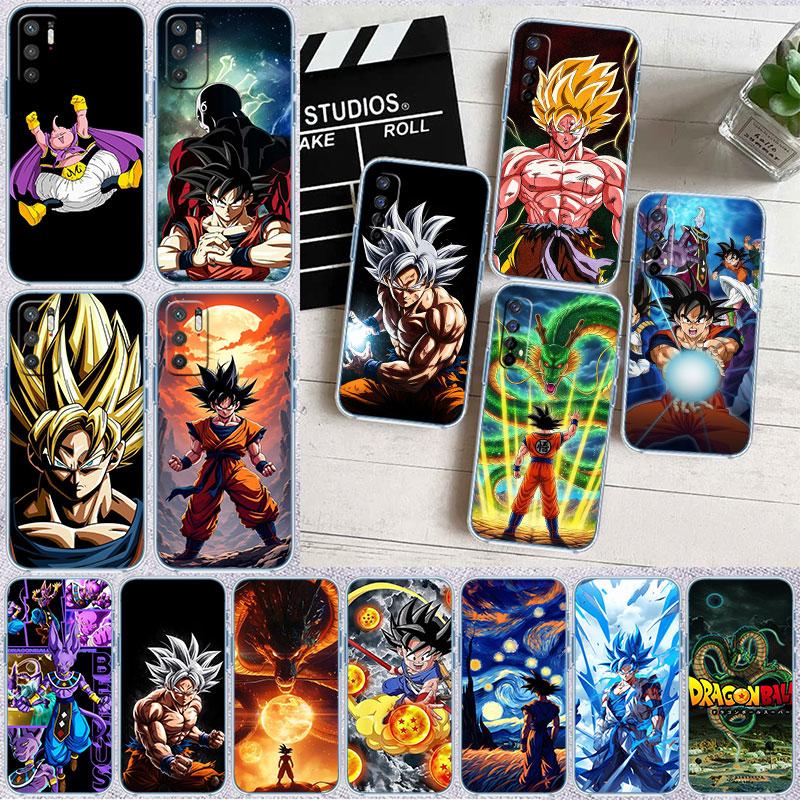 Anime Dragon Ball Transparent Phone Case for Motorola Moto E22I E22S E22 E32 E40 E7 E7I G Plus Power Play Stylus G22 G14