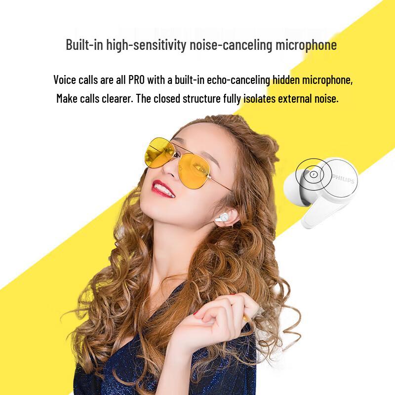 Philips True Wireless Bluetooth Earbuds