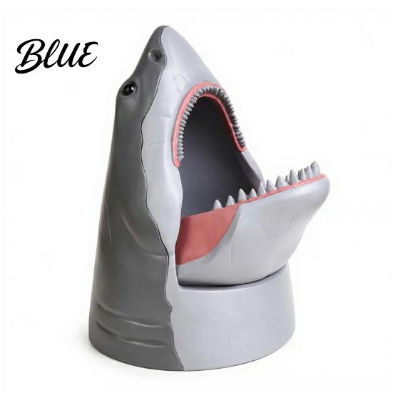 Shark Themed Box Storage Box Head Jewelry Desk Organizer Snack Bowl Candy Container Desktop Decorative