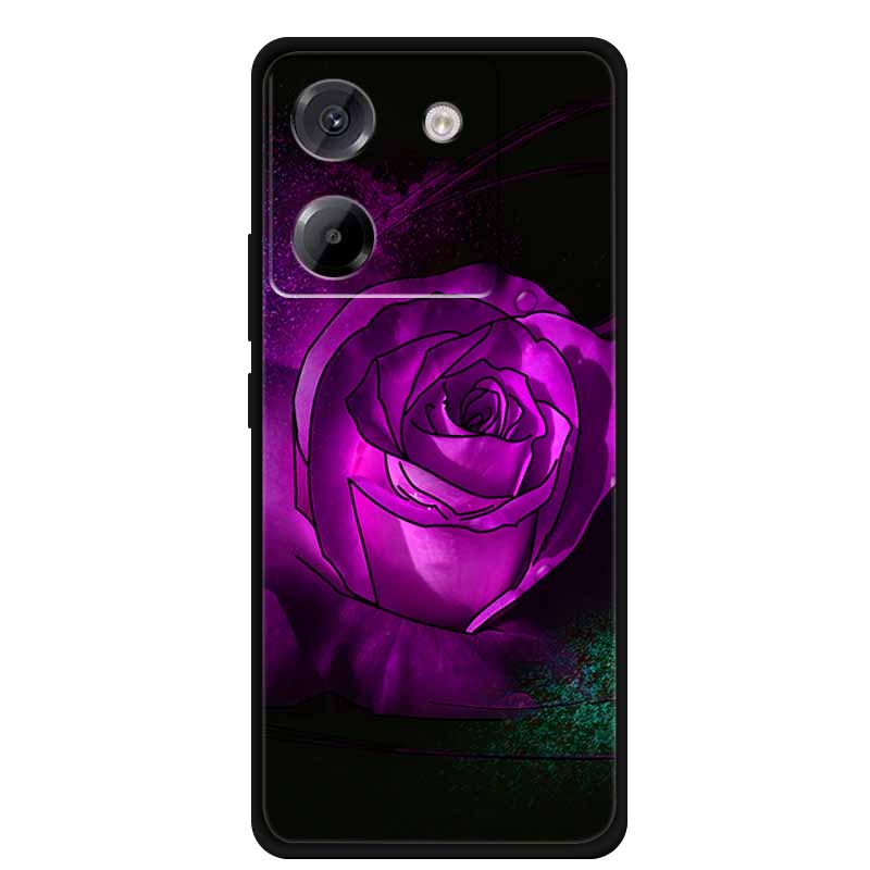 

3D Phone Cover For Poco M7 Plus Pro Soft TPU Silicone Case for Poco M 7 PocoM7 Embossed Flower Blossoms Cartoon Gift Cute Bumper Poco M7 Pro